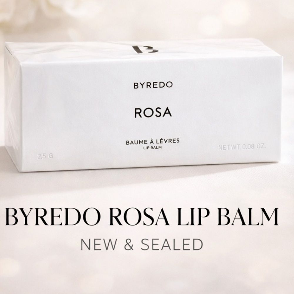 Byredo Rosa (Neutral Blush Pink) Lip Balm 2.5g | New Sealed Luxury Lip Care